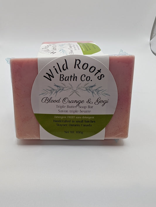 Blood Orange & Gogi Triple Butter Soap Bar