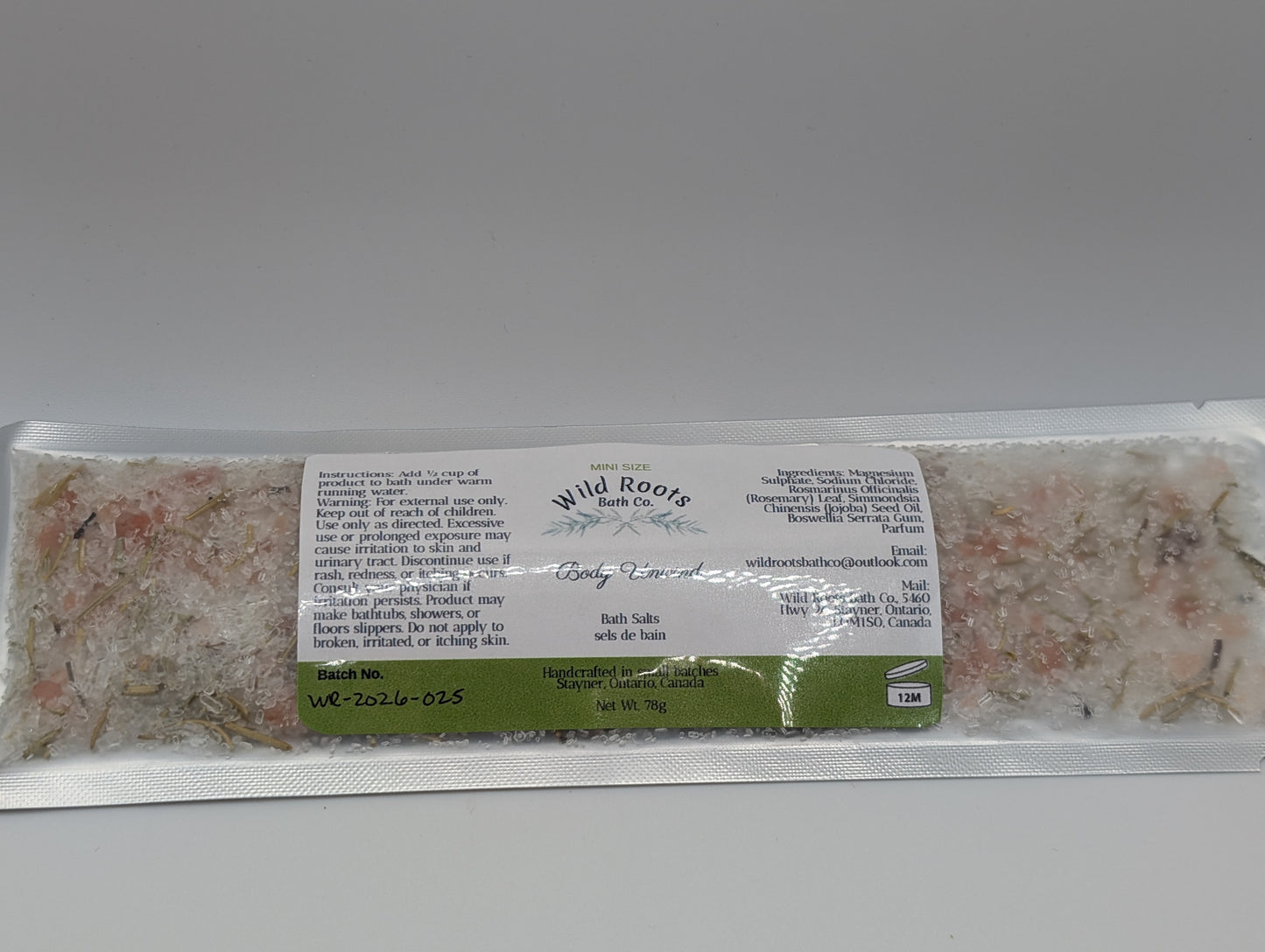 Body Unwind Bath Salts