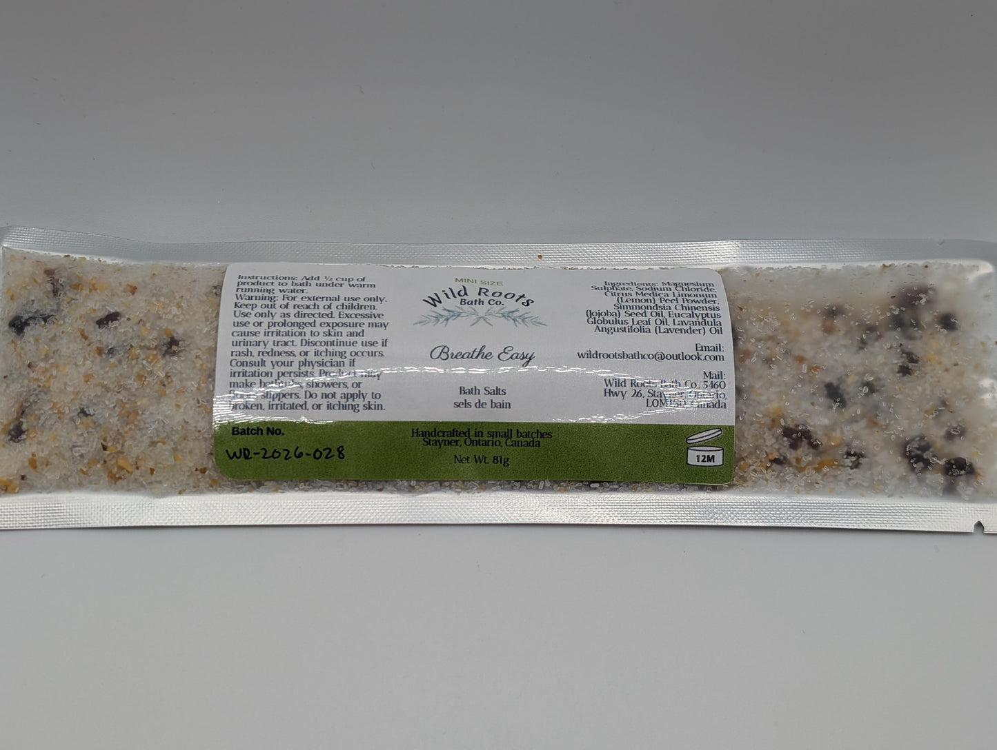 Breathe Easy Bath Salts
