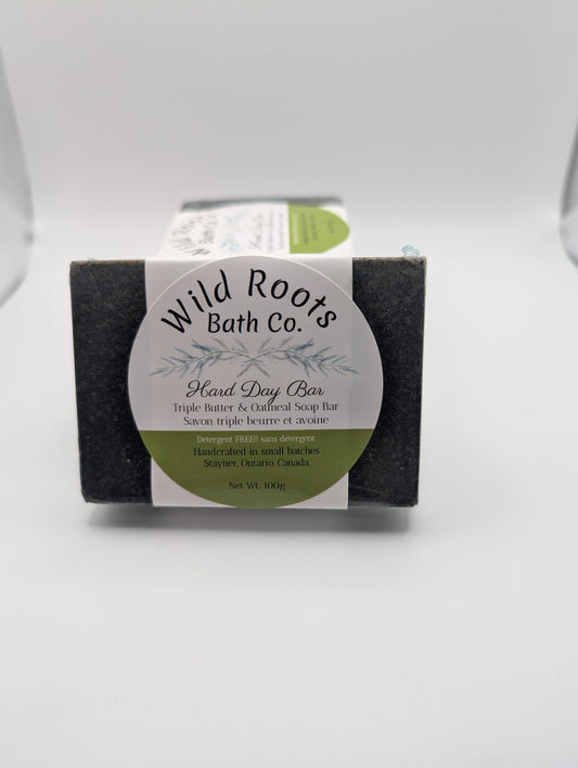Hard Day Bar Oatmeal & Triple Butter Soap Bar