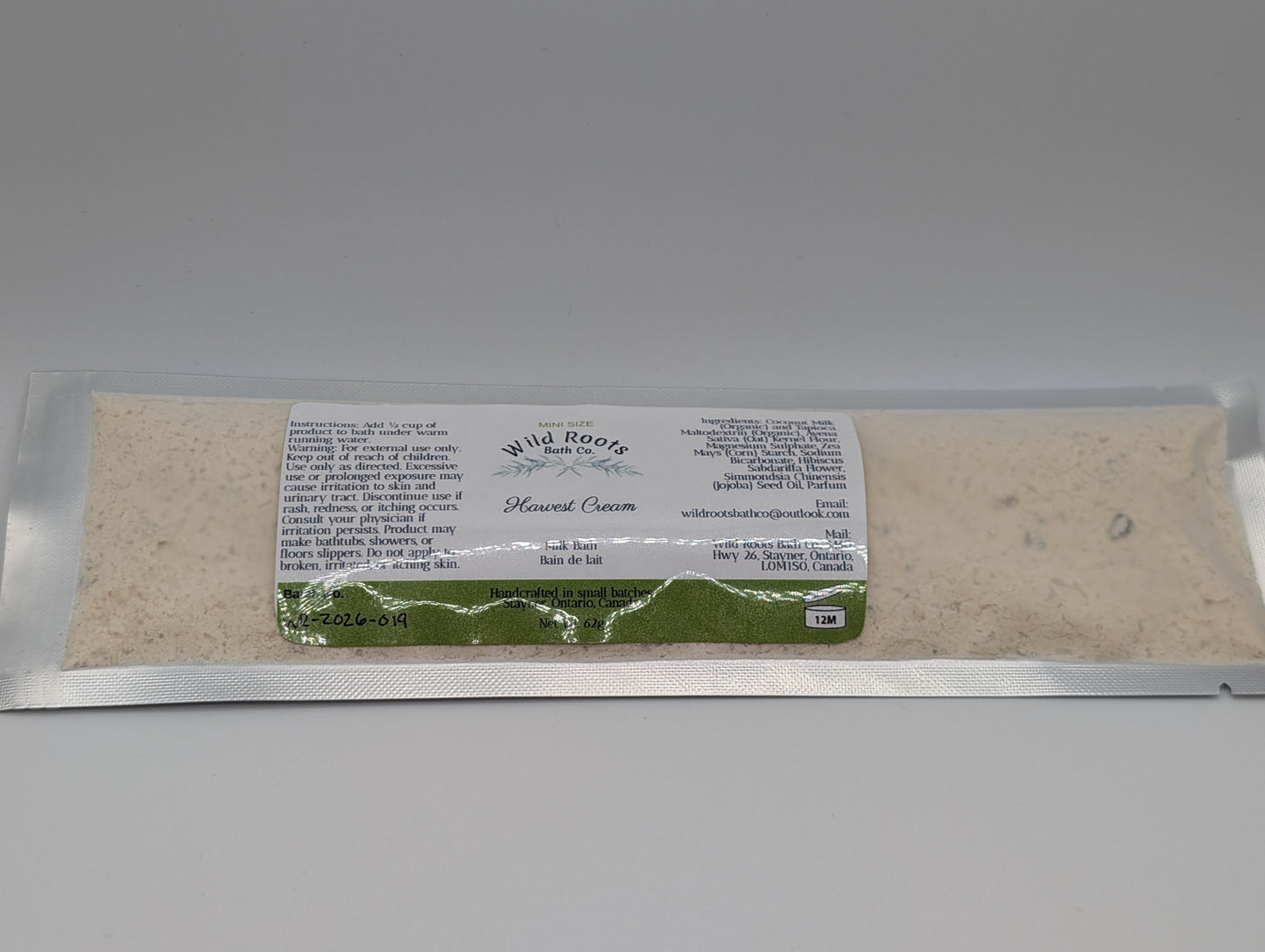 Harvest Cream Milk Bath