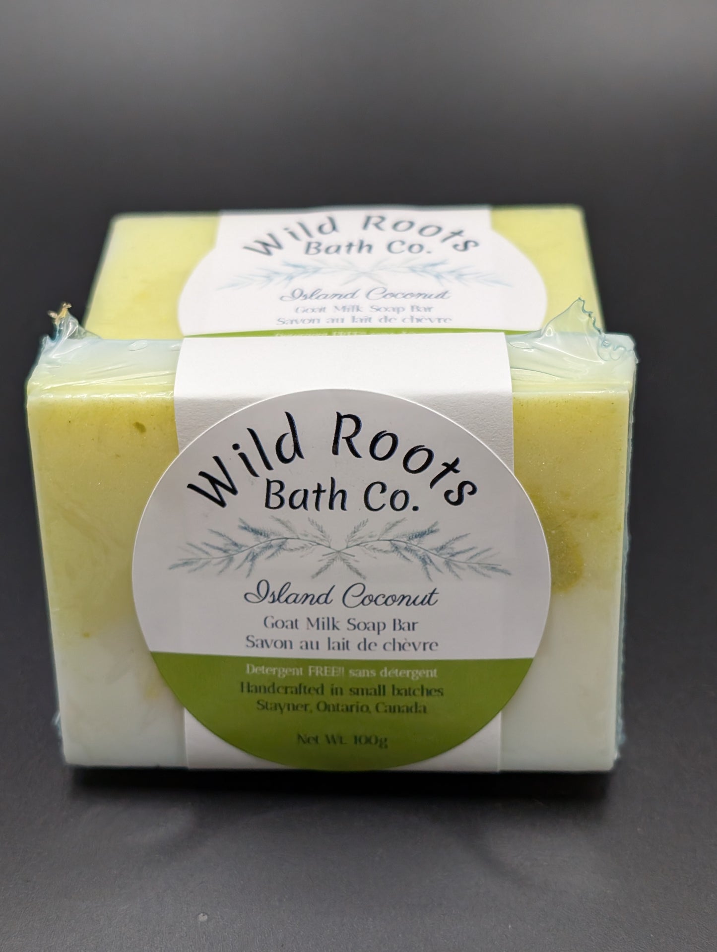 Island Coconut Goat Milk Soap Bar