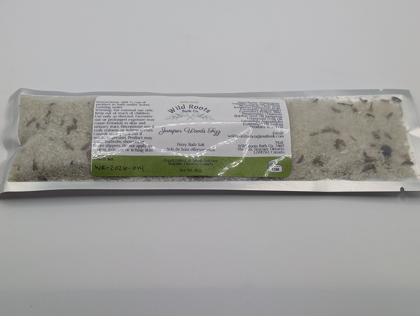 Juniper Woods Fizzy Bath
