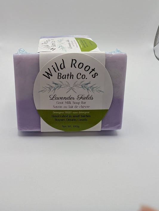 Lavender Fields Goat Milk Soap Bar