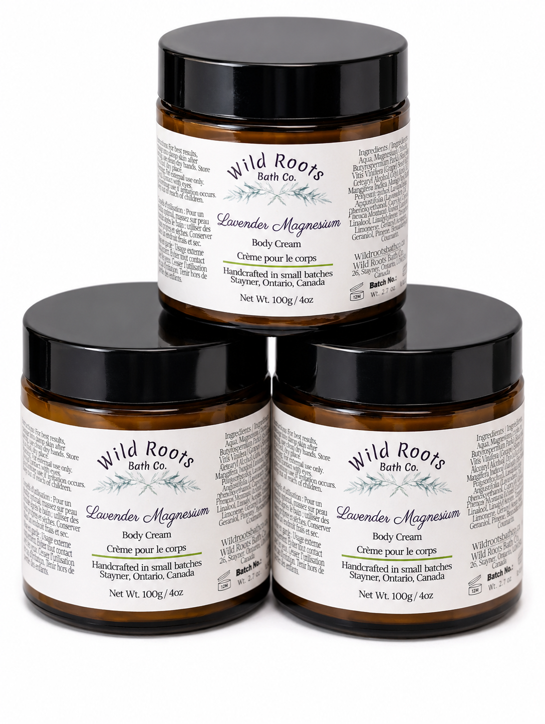 Lavender Magnesium Body Cream
