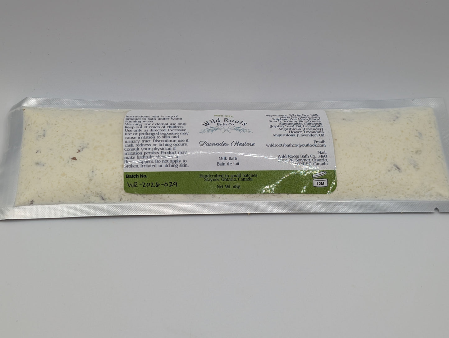 Lavender Restore Milk Bath
