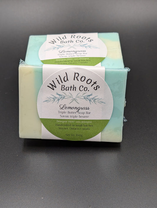 Lemongrass Triple Butter Soap Bar