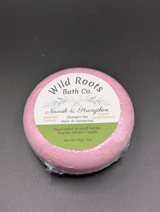 Nourish & Strengthen Shampoo Bar – Dandruff Formula
