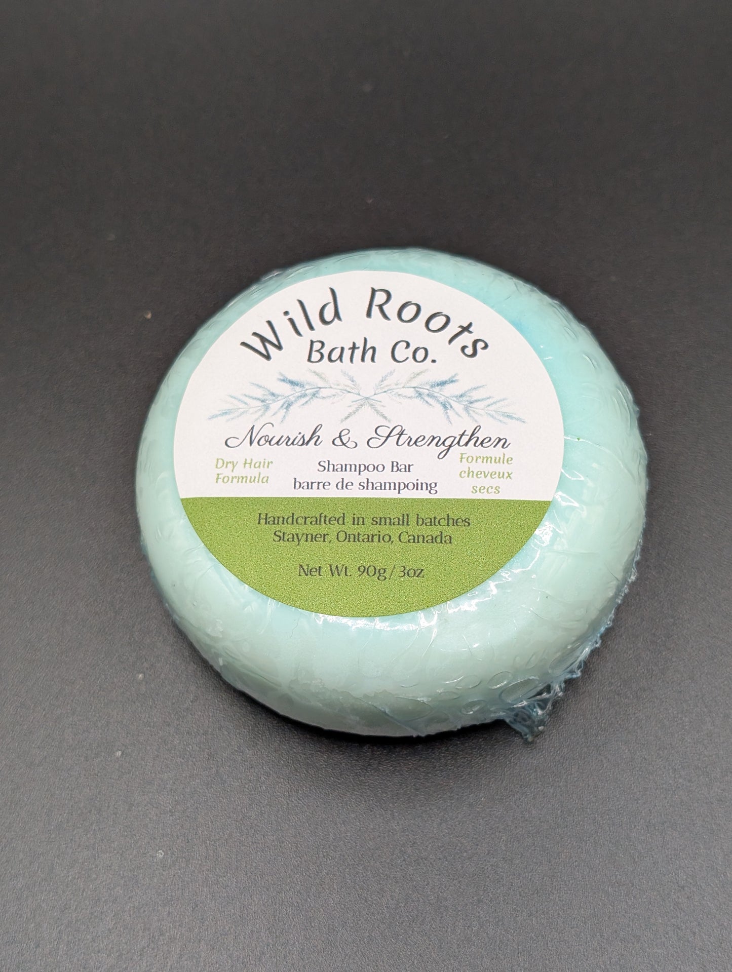 Nourish & Strengthen Shampoo Bar – Dry Hair Formula
