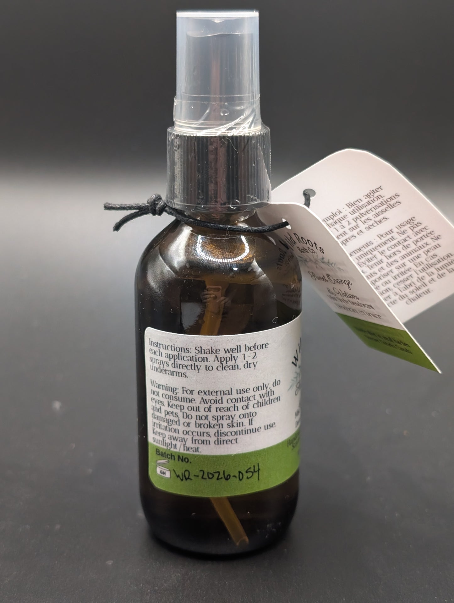 Sweet Orange & Vetiver Mist Style Deodorant