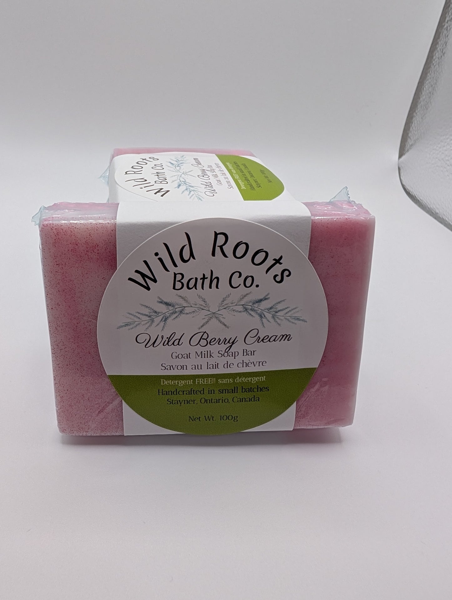 Wild Berry Cream Goat Milk Soap Bar