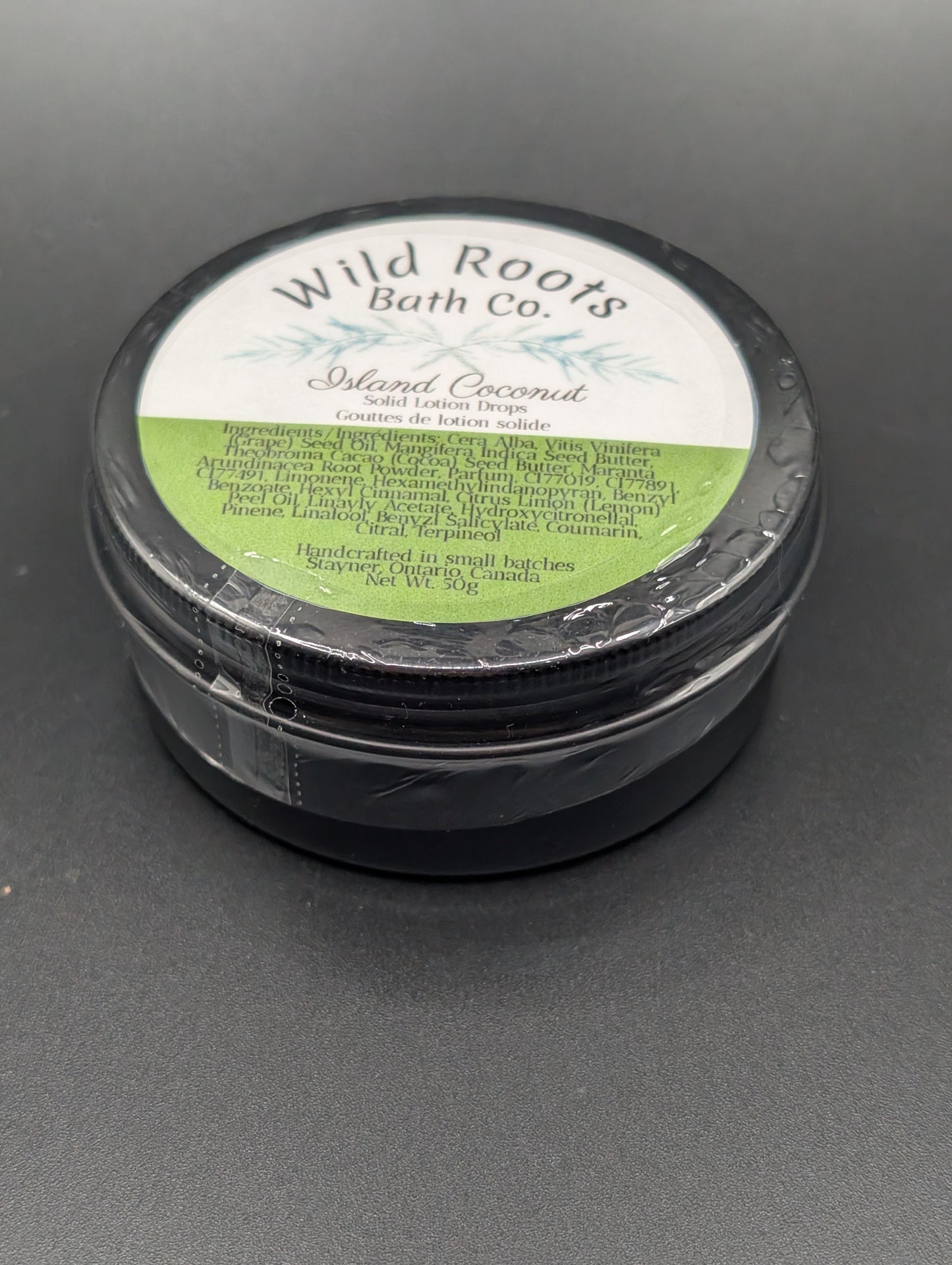 Island Coconut Solid Lotion Drops