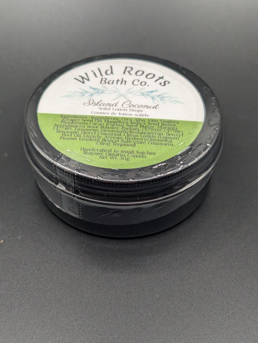 Island Coconut Solid Lotion Drops
