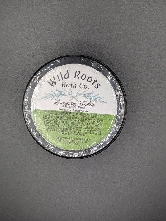 Lavender Fields Solid Lotion Drops