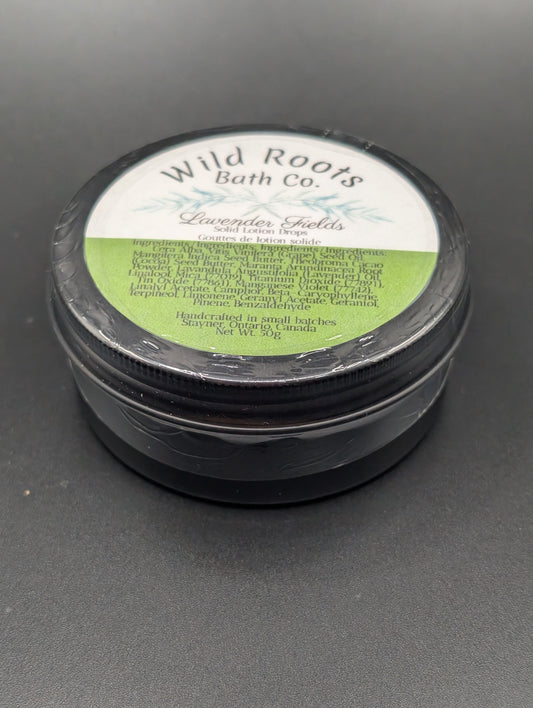 Lavender Fields Solid Lotion Drops