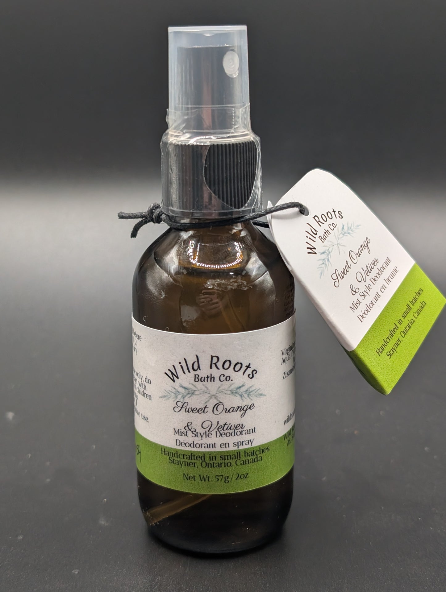 Sweet Orange & Vetiver Mist Style Deodorant