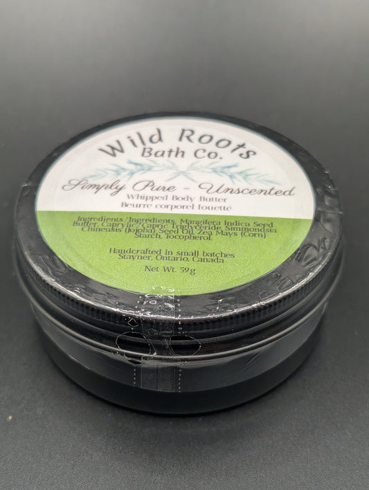 Simply Pure Unscented Whipped Body Butter